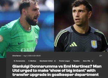 布朗：曼联能签多纳鲁马就太棒了，他比大马丁年轻&门线技术很强