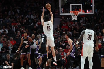 季前赛-杨瀚森16+4+3帽拉文19分 开拓者险胜国王