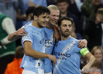 最近3场打入8球！哈兰德又起飞了，助力曼城2-0完胜那不勒斯