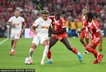 首战造惨案！德甲-凯恩戴帽迪亚斯1射2传 拜仁6-0莱比锡