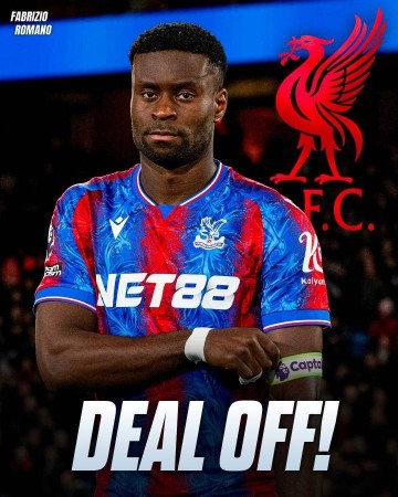 BBC：水晶宫主席下午3点批准格伊去体检，6点健身完才与格伊会面